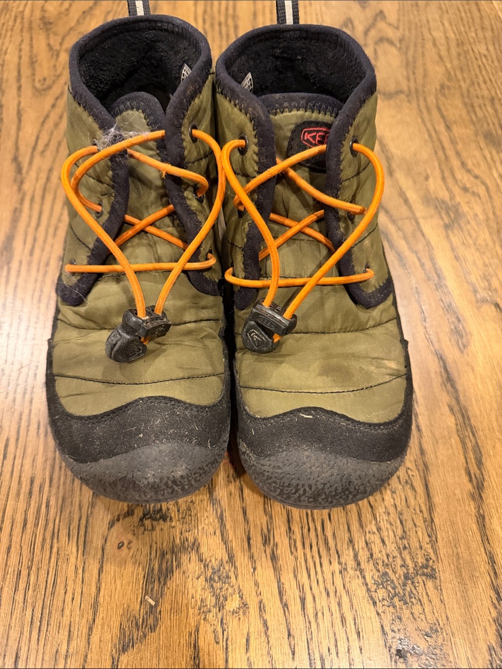 KEEN Kids- Howser 2 Quilted Mid Height Waterproof Comfy Durable in Dark Olive